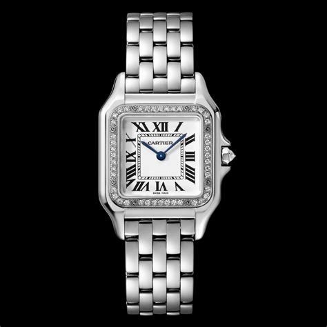 white gold cartier watch|cartier white gold watch price.